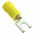 PV10-6F-D - CONN SPADE TERM 10-12AWG #6 YEL