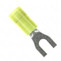 0191980047 - CONN SPADE TERM 10-12AWG #8 YEL