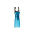 MH14-6FLK - CONN SPADE TERM 14-16AWG #6 BLU