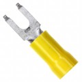 324581 - CONN SPADE TERM 10-12AWG #6 YEL