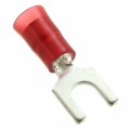 PN18-8F-M - CONN SPADE TERM 18-22AWG #8 RED