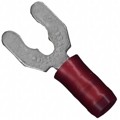 52930 - CONN SPADE TERM 16-22AWG #8 RED