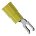 MVU10-8FFBK - CONN SPADE TERM 10-12AWG #8 YEL