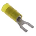 0191960068 - CONN SPADE TERM 10-12AWG #10 YEL