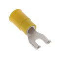 0191210054 - CONN SPADE TERM 10-12AWG #8 YEL