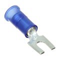 BS-32-6-NB - CONN SPADE TERM 14-16AWG #6 BLU