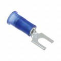 BS-32-8-NB - CONN SPADE TERM 14-16AWG #8 BLU