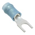130532 - CONN SPADE TERM 14-16AWG #8 BLU