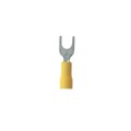 PV22-4F-MYY - CONN SPADE TERM 22-26AWG #4 YEL