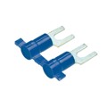 PV14-10FB-3K - CONN SPADE TERM 14-16AWG #10 BLU