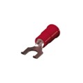 8245 - CONN SPADE TERM 18-22AWG #6 RED