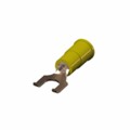 8252 - CONN SPADE TERM 10-12AWG #8 YEL