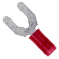 52931 - CONN SPADE TERM 16-22AWG #10 RED
