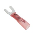 8-55866-2 - CONN SPADE TERM 18-22AWG #6 RED