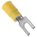 0190990038 - CONN SPADE TERM 10-12AWG #8 YEL