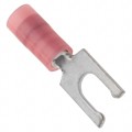 0191150003 - CONN SPADE TERM 18-22AWG #8 RED