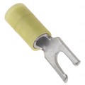 0191150035 - CONN SPADE TERM 10-12AWG #8 YEL