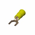 8235 - CONN SPADE TERM 10-12AWG #10 YEL