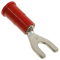 94769 - CONN SPADE TERM 18-22AWG #6 RED