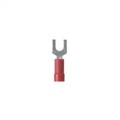 PV18-10FN-MY - CONN SPADE TERM 18-22AWG #10 RED