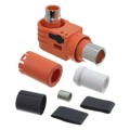 SLPPB50BSB1EH - SURLOK PLUS 8.0MM RIGHT ANGLE PL