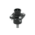1106304 - PANEL MOUNT, THREADED POST, BLAC