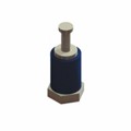 11510 - TERM TURRET SINGLE L=9.93MM TIN