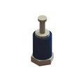 11511 - TERM TURRET SINGLE L=13.89MM TIN