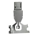 ZX10-B-SLDA - CONN SHD PLATE FOR MIC USB B PLG