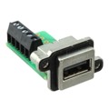 MUSBA41130 - ADAPTER USB A RCPT TO TERM BLOCK