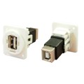 CP30209NXW - FT USB2.0 A-B PLAIN HOLE WHITE