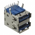 1003-004-01010 - CONN RCPT USB3.0 TYPEA STACK R/A