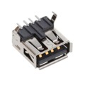 1002-002-01100-TR - USB 2.0 SOCKET W/KINK SMD TYPE 3