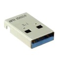 GSB416445CHR - CONN PLUG USB3.1 TYPEA 9P SMD RA