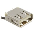 690-004-660-013 - CONN RCPT USB2.0 TYPEA 4POS VERT
