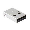 1002-015-01001 - CONN PLUG USB2.0 TYPEA 4POS R/A