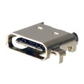 KUSBX-MM-CS1-B30TR - USB TYPE C SOCKET, MID MOUNT, BL