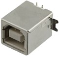 USB-B1SMVSW6 - CONN RCPT TYPEB 4POS SMD