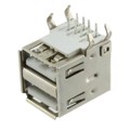 61400826021 - CONN RCPT USB2.0 TYPEA STACK R/A