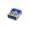 692122030100 - CONN RCPT USB3.0 TYPEA 9P SMD RA