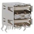 896-30-008-90-000000 - CONN RCPT USB2.0 TYPEA STACK R/A