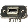 MUSBB15134 - CONN RCPT USB2.0 MINI B PCB R/A