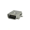 UJ2-MABH-1-SMT-TR - CONN RCPT USB2.0 MINI AB SMD R/A