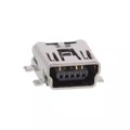 MUSB-B5-S-RA-SMT-PP-T/R - MINI USB, TYPE B, RIGHT ANGLE, S