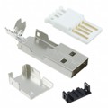 A-USBPA - CONN PLUG USB1.1 TYPEA 4POS SLD