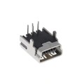 GMSB0522132EU - MINI USB 5POS , B TYPE , R/A , D