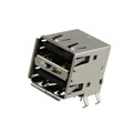 USB-A2HSB6 - CONN RCPT TYPEA STACKED 8POS R/A