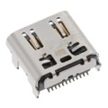 DX07S024JA1R1300 - CONN RCP USB3.1 C SMD R/A 1300PC