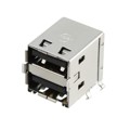 0672983090 - CONN RCPT TYPEA STACKED 8POS R/A