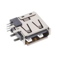 0673298040 - USB A UPRIGHT CONN.FLANGEOUT W/F